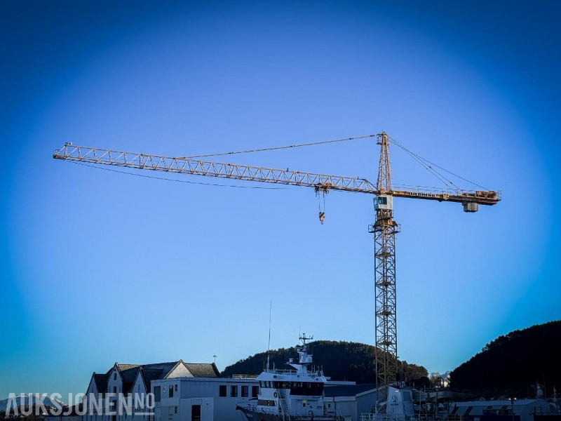 2000 Liebherr 280 EC-H 16 Litronic Tårnkran med undervogn på plater - Kran: slika 1 2000 Liebherr 280 EC-H 16 Litronic Tårnkran med undervogn på plater - Kran: slika 1