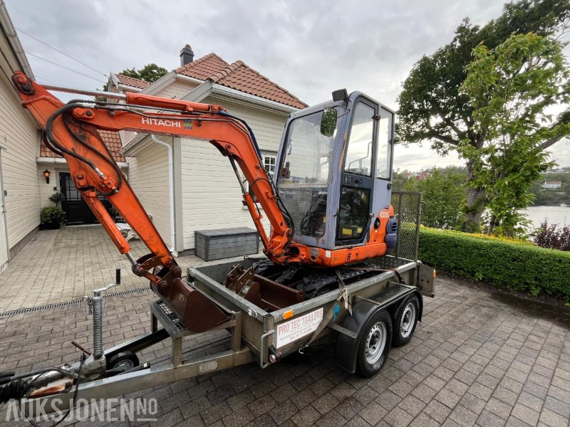 2000 Minigraver - Hitachi EX15 - Mini bager: slika 1 2000 Minigraver - Hitachi EX15 - Mini bager: slika 1