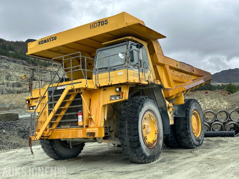 2001 Komatsu HD 785-5 Tipptruck - 91 tonns lastekapasitet - Registrert med sorte skilter - - Kiper: slika 1 2001 Komatsu HD 785-5 Tipptruck - 91 tonns lastekapasitet - Registrert med sorte skilter - - Kiper: slika 1