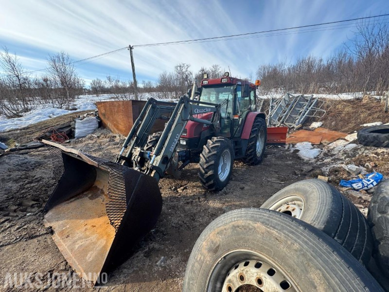 2002 CASE IH CS94A Traktor - Frontlaster - Skuff - Nye dekk - 5124T - Traktor: slika 1 2002 CASE IH CS94A Traktor - Frontlaster - Skuff - Nye dekk - 5124T - Traktor: slika 1