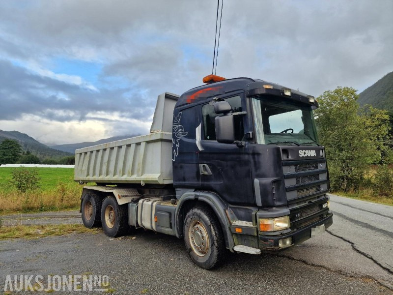 2002 Scania R124 kombibil tippkasse + svingskive - Istovarivač: slika 2 2002 Scania R124 kombibil tippkasse + svingskive - Istovarivač: slika 2