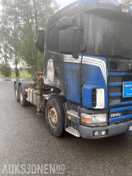 2002 Scania R164GB6X2 Kranbil, 23tm kran, Rep. Objekt - Kamion sa dizalicom: slika 3 2002 Scania R164GB6X2 Kranbil, 23tm kran, Rep. Objekt - Kamion sa dizalicom: slika 3
