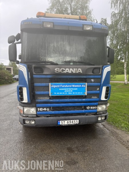 2002 Scania R164GB6X2 Kranbil, 23tm kran, Rep. Objekt - Kamion sa dizalicom: slika 2 2002 Scania R164GB6X2 Kranbil, 23tm kran, Rep. Objekt - Kamion sa dizalicom: slika 2