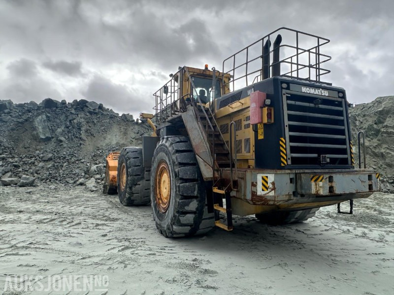 2003 Komatsu WA800-3 Hjullaster - Utovarivač točkaš: slika 3 2003 Komatsu WA800-3 Hjullaster - Utovarivač točkaš: slika 3