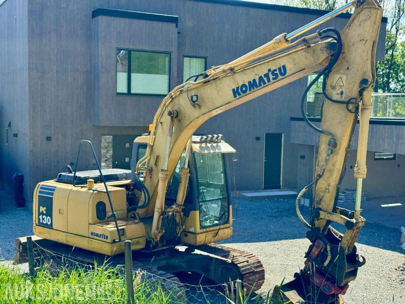 2006 Komatsu PC 130 K-7 - Gravemaskin - Tiltrotator - 3. Skuffer - Pigghammer - S60 - Timer: 9671 - Bager: slika 2 2006 Komatsu PC 130 K-7 - Gravemaskin - Tiltrotator - 3. Skuffer - Pigghammer - S60 - Timer: 9671 - Bager: slika 2