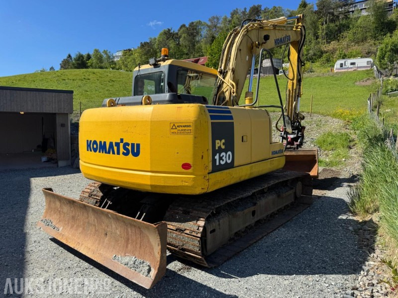 2006 Komatsu PC 130 K-7 - Gravemaskin - Tiltrotator - 3. Skuffer - Pigghammer - S60 - Timer: 9671 - Bager: slika 3 2006 Komatsu PC 130 K-7 - Gravemaskin - Tiltrotator - 3. Skuffer - Pigghammer - S60 - Timer: 9671 - Bager: slika 3