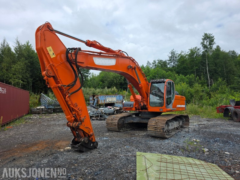 2007 Doosan DX340lc Beltegraver - S70 - 11312 arbeidstimer - - Bager: slika 1 2007 Doosan DX340lc Beltegraver - S70 - 11312 arbeidstimer - - Bager: slika 1