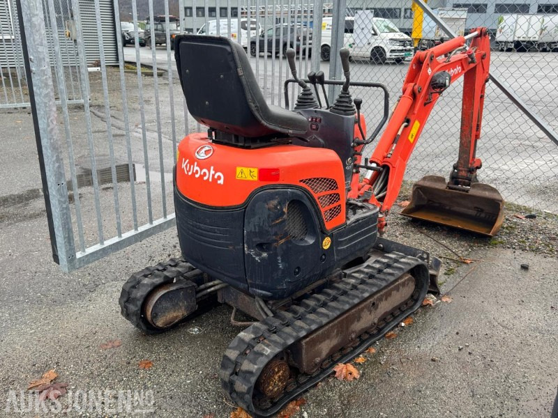 2007 Kubota U10-3 minigraver med 2 skuffer - Bager: slika 3 2007 Kubota U10-3 minigraver med 2 skuffer - Bager: slika 3