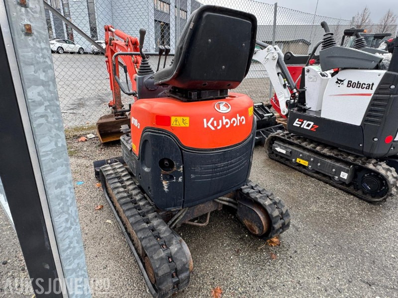 2007 Kubota U10-3 minigraver med 2 skuffer - Bager: slika 2 2007 Kubota U10-3 minigraver med 2 skuffer - Bager: slika 2