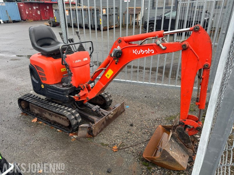 2007 Kubota U10-3 minigraver med 2 skuffer - Bager: slika 4 2007 Kubota U10-3 minigraver med 2 skuffer - Bager: slika 4