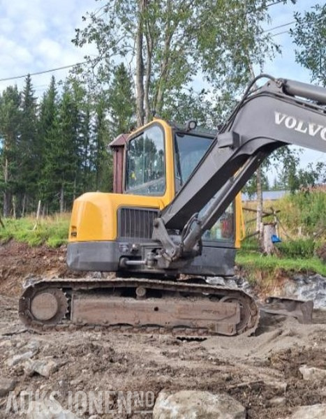 2007 Volvo ECR58 med tilbehør - Bager: slika 1 2007 Volvo ECR58 med tilbehør - Bager: slika 1