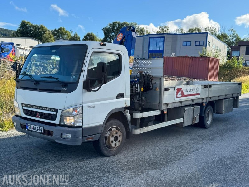 2008 Fuso Canter planbil med kran - Kamion sa tovarnim sandukom: slika 2 2008 Fuso Canter planbil med kran - Kamion sa tovarnim sandukom: slika 2