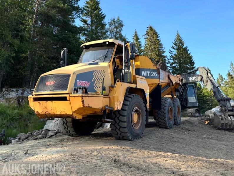 2008 Moxy MT26HL 6x6 – Dumper med hvite skilt – Leveres sertifisert - Mye påkostet - Kiper: slika 2 2008 Moxy MT26HL 6x6 – Dumper med hvite skilt – Leveres sertifisert - Mye påkostet - Kiper: slika 2