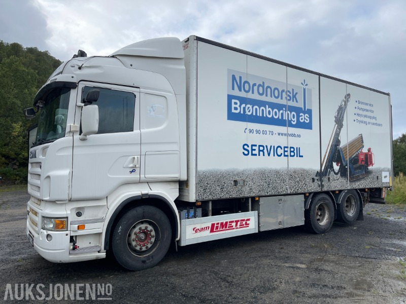 2009 Scania 480 R-serie Topline Skapbil med full sideåpning og Zepro baklift - Kamion sa zatvorenim sandukom: slika 2 2009 Scania 480 R-serie Topline Skapbil med full sideåpning og Zepro baklift - Kamion sa zatvorenim sandukom: slika 2