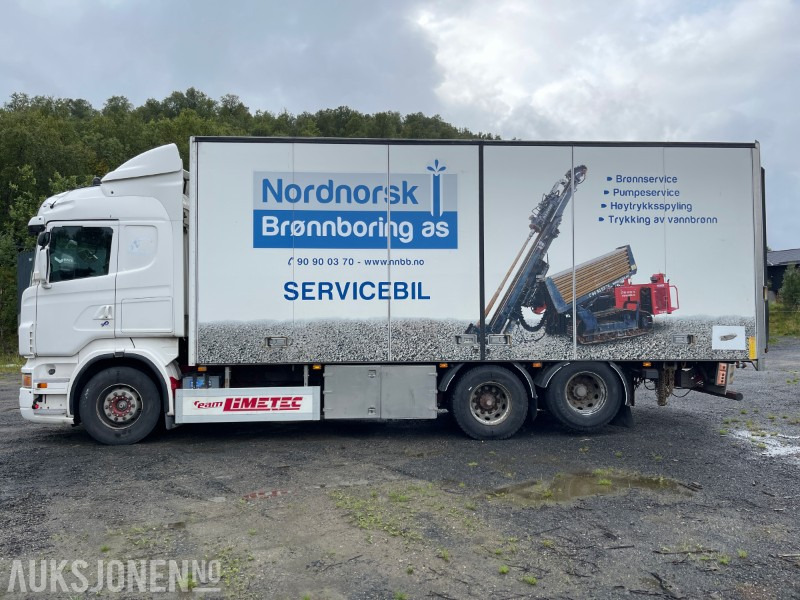 2009 Scania 480 R-serie Topline Skapbil med full sideåpning og Zepro baklift - Kamion sa zatvorenim sandukom: slika 3 2009 Scania 480 R-serie Topline Skapbil med full sideåpning og Zepro baklift - Kamion sa zatvorenim sandukom: slika 3