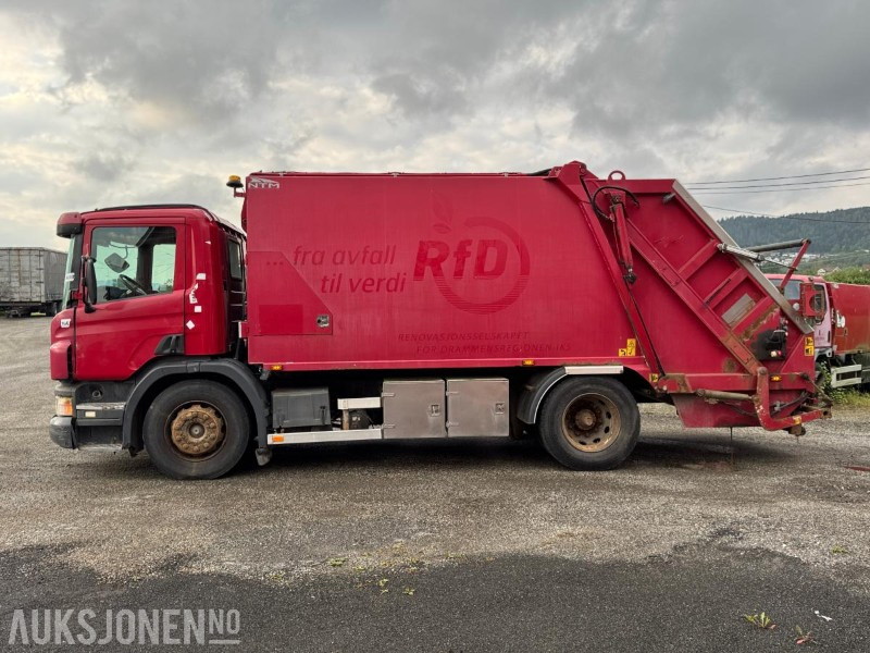 2009 Scania P-serie renovasjonsbil / NTM påbygg - Kamion za smeće: slika 2 2009 Scania P-serie renovasjonsbil / NTM påbygg - Kamion za smeće: slika 2