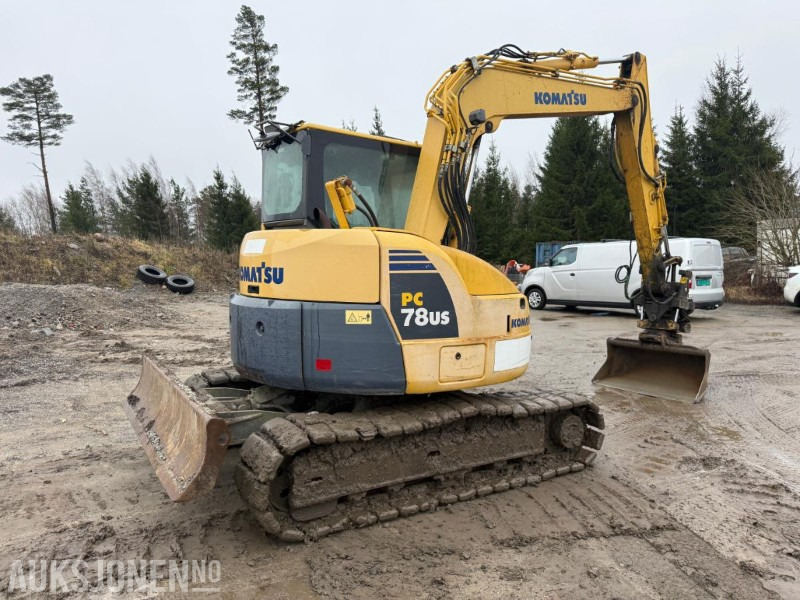 2011 Komatsu PC78US-8 BELTEGRAVER ENGCON ROTORTILT. - Mini bager: slika 5 2011 Komatsu PC78US-8 BELTEGRAVER ENGCON ROTORTILT. - Mini bager: slika 5