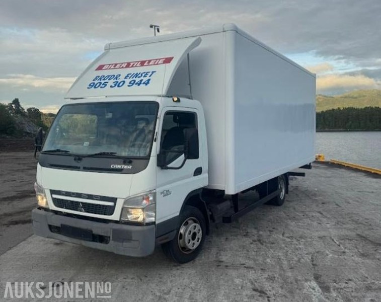 2011 Mitsubishi Canter SKAPBIL MED LIFT LAV KM 67000 km - INGEN MINSTEPRIS - Kamion sa zatvorenim sandukom: slika 1 2011 Mitsubishi Canter SKAPBIL MED LIFT LAV KM 67000 km - INGEN MINSTEPRIS - Kamion sa zatvorenim sandukom: slika 1