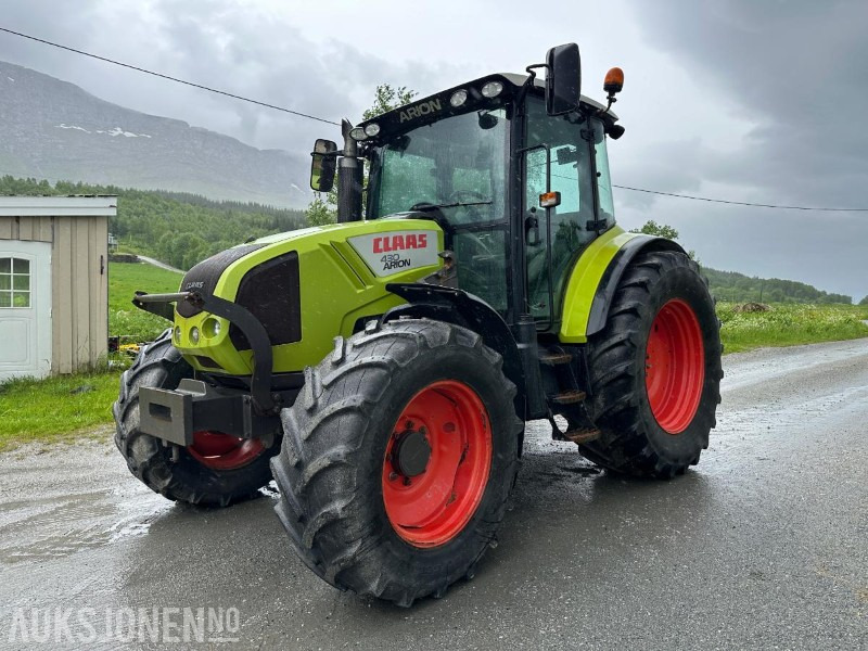 2013 Claas Arion 430 TRAKTOR MED FRONTLESSEAPPARAT - 5619 Timer - Traktor: slika 1 2013 Claas Arion 430 TRAKTOR MED FRONTLESSEAPPARAT - 5619 Timer - Traktor: slika 1