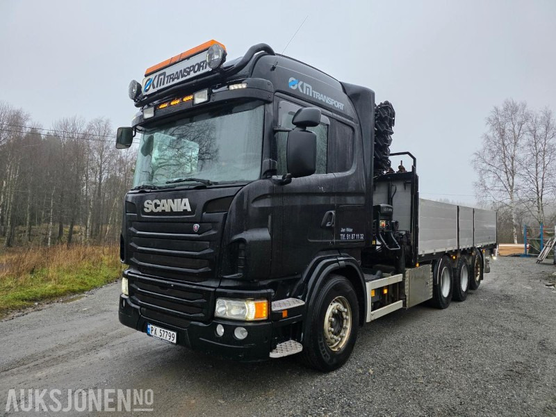2013 SCANIA G480 8X4 KRANBIL • HIAB XS 377 E-8 HIPRO • EURO 5 • KRAN GODKJENT TIL 05/2026 - Kamion sa dizalicom: slika 1 2013 SCANIA G480 8X4 KRANBIL • HIAB XS 377 E-8 HIPRO • EURO 5 • KRAN GODKJENT TIL 05/2026 - Kamion sa dizalicom: slika 1