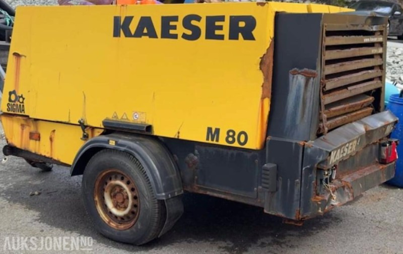 2014 Kaeser M80 kompressor - Građevinska oprema: slika 1 2014 Kaeser M80 kompressor - Građevinska oprema: slika 1