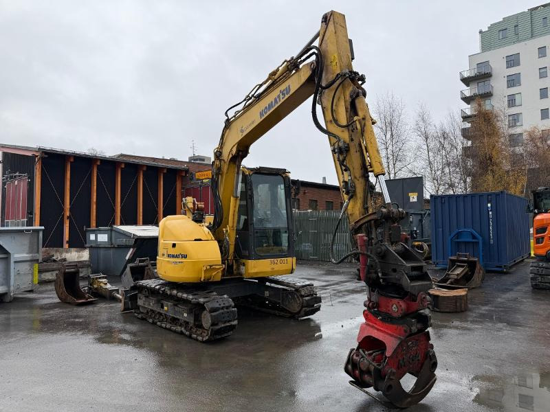 2014 Komatsu PC78-8US gravemaskin, tiltrotator, klype, flere skuffer, pigghammer, lavt timetall! - Bager: slika 3 2014 Komatsu PC78-8US gravemaskin, tiltrotator, klype, flere skuffer, pigghammer, lavt timetall! - Bager: slika 3