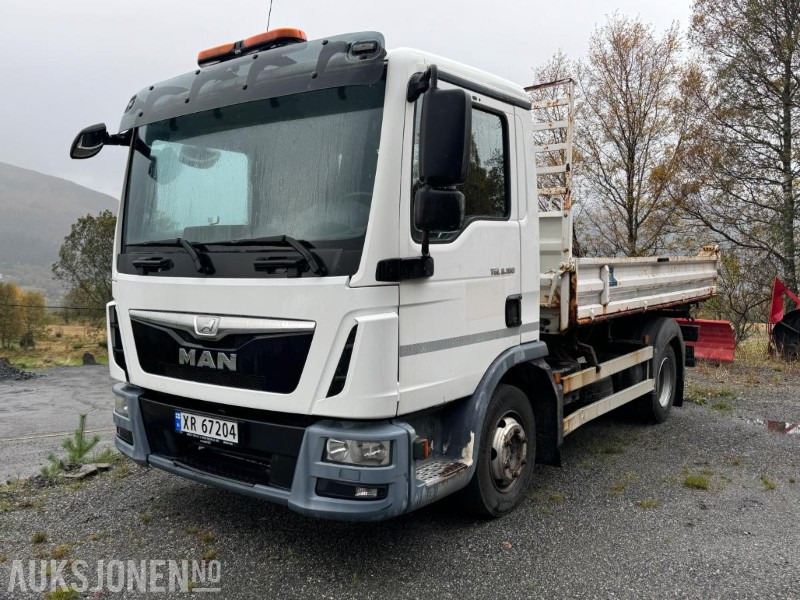 2014 MAN TGL 8.180 Tippbil - Treveistipp - Euro 6 - Gått 150.000 km - Nylig EU godkjent - Istovarivač: slika 1 2014 MAN TGL 8.180 Tippbil - Treveistipp - Euro 6 - Gått 150.000 km - Nylig EU godkjent - Istovarivač: slika 1