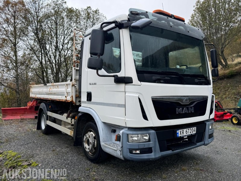 2014 MAN TGL 8.180 Tippbil - Treveistipp - Euro 6 - Gått 150.000 km - Nylig EU godkjent - Istovarivač: slika 3 2014 MAN TGL 8.180 Tippbil - Treveistipp - Euro 6 - Gått 150.000 km - Nylig EU godkjent - Istovarivač: slika 3