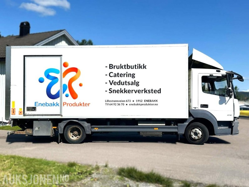2014 Mercedes-Benz ATEGO-Multiratt-Cruisekontroll-Ryggekamera- Lav km.stand - Kamion sa zatvorenim sandukom: slika 4 2014 Mercedes-Benz ATEGO-Multiratt-Cruisekontroll-Ryggekamera- Lav km.stand - Kamion sa zatvorenim sandukom: slika 4