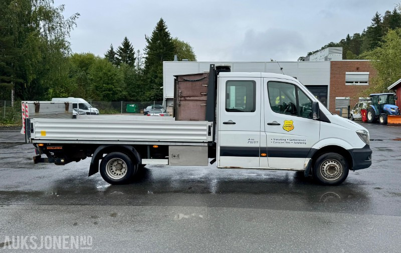 2014 Mercedes-Benz Sprinter 516 CDI planbil, 5-tonn, dobbelkabin, bakløft, lysbjelke - Kamion sa tovarnim sandukom: slika 4 2014 Mercedes-Benz Sprinter 516 CDI planbil, 5-tonn, dobbelkabin, bakløft, lysbjelke - Kamion sa tovarnim sandukom: slika 4