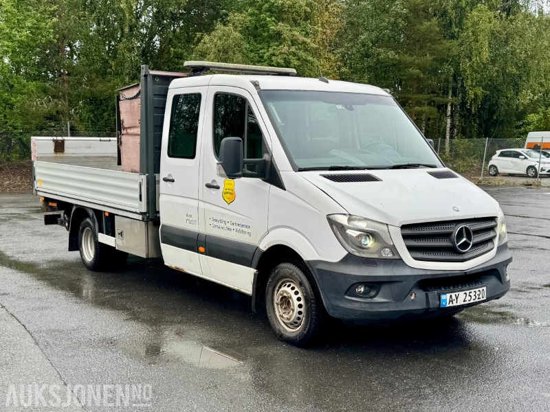 2014 Mercedes-Benz Sprinter 516 CDI planbil, 5-tonn, dobbelkabin, bakløft, lysbjelke - Kamion sa tovarnim sandukom: slika 3 2014 Mercedes-Benz Sprinter 516 CDI planbil, 5-tonn, dobbelkabin, bakløft, lysbjelke - Kamion sa tovarnim sandukom: slika 3