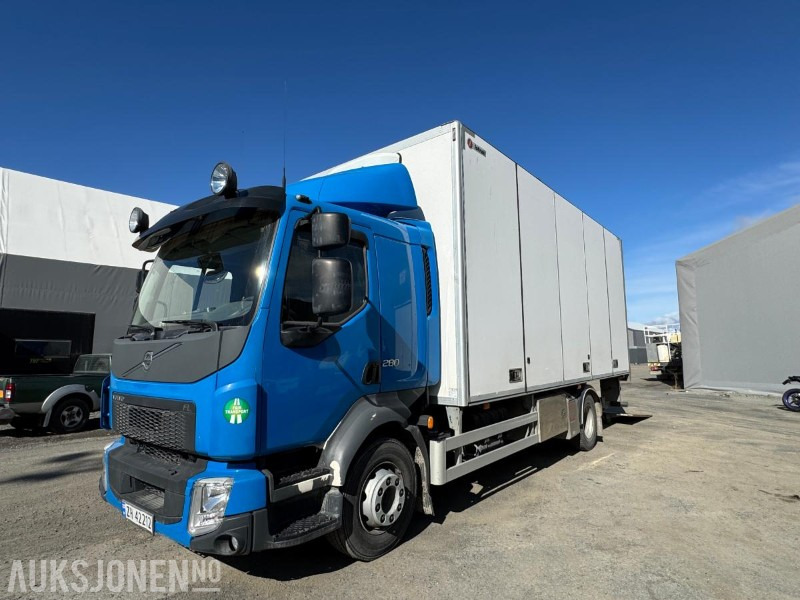 2014 Volvo FL280 4x2 Skapbil - Zepro 2T Bakløft - Varme i skap - Full åpning - Service - 130169KM - Kamion sa zatvorenim sandukom: slika 1 2014 Volvo FL280 4x2 Skapbil - Zepro 2T Bakløft - Varme i skap - Full åpning - Service - 130169KM - Kamion sa zatvorenim sandukom: slika 1