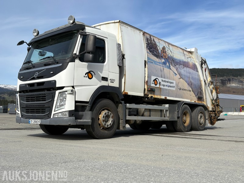2014 Volvo FM 420 renovasjonsbil med 2-kammers løsning - Kamion za smeće: slika 1 2014 Volvo FM 420 renovasjonsbil med 2-kammers løsning - Kamion za smeće: slika 1
