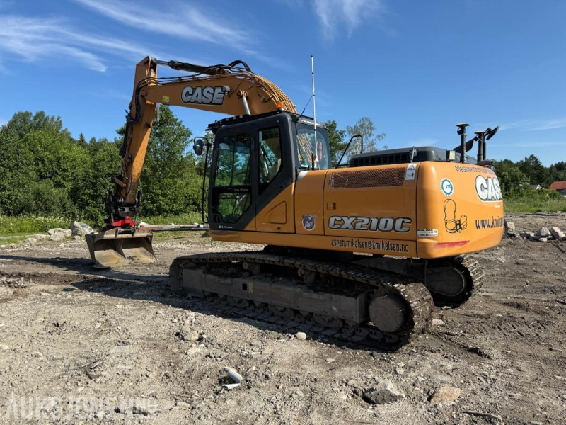 2015 Case CX210C BELTEGRAVER ROTOTILT ENGCON MASKINSTYRING SERVICEHISTORIKK LITE TIMER EN EIER. - Bager: slika 5 2015 Case CX210C BELTEGRAVER ROTOTILT ENGCON MASKINSTYRING SERVICEHISTORIKK LITE TIMER EN EIER. - Bager: slika 5