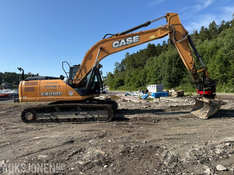 2015 Case CX210C BELTEGRAVER ROTOTILT ENGCON MASKINSTYRING SERVICEHISTORIKK LITE TIMER EN EIER. - Bager: slika 2 2015 Case CX210C BELTEGRAVER ROTOTILT ENGCON MASKINSTYRING SERVICEHISTORIKK LITE TIMER EN EIER. - Bager: slika 2