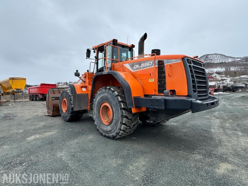 2015 Doosan DL550-5 Hjullaster - Nye dekk - Gjerstad 6000L - 7596T - Utovarivač točkaš: slika 3 2015 Doosan DL550-5 Hjullaster - Nye dekk - Gjerstad 6000L - 7596T - Utovarivač točkaš: slika 3