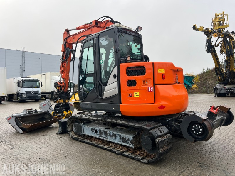 2015 Hitachi ZX-85-US-5 - Rail maskin med mye utstyr! - Bager: slika 3 2015 Hitachi ZX-85-US-5 - Rail maskin med mye utstyr! - Bager: slika 3