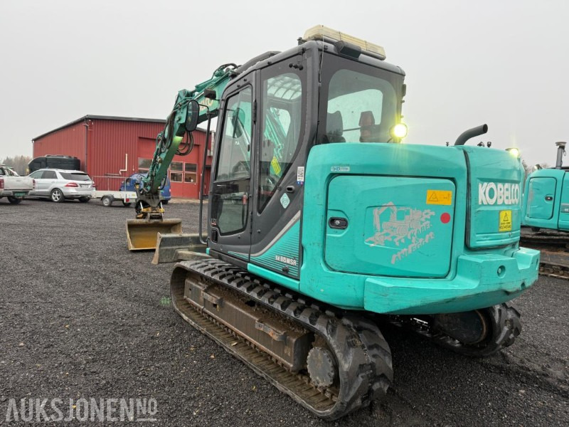 2015 Kobelco SK85MSR-3E Gummibelter, Engcon tiltrotator, 6213 timer - Bager: slika 3 2015 Kobelco SK85MSR-3E Gummibelter, Engcon tiltrotator, 6213 timer - Bager: slika 3