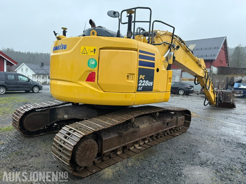 2015 Komatsu PC228USLC-10 / Tiltrotator / Leica GPS / Sentralsmøring / S70 - Bager guseničar: slika 5 2015 Komatsu PC228USLC-10 / Tiltrotator / Leica GPS / Sentralsmøring / S70 - Bager guseničar: slika 5