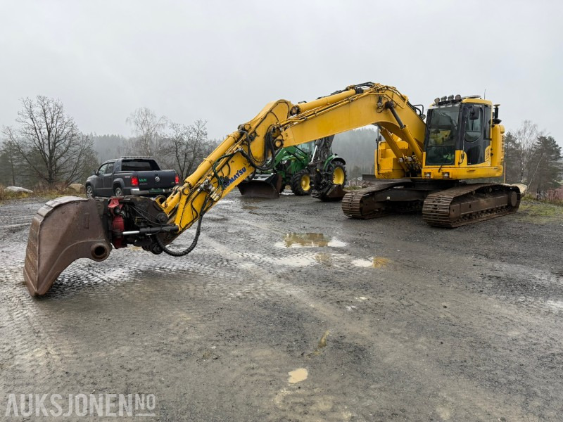 2015 Komatsu PC228USLC-10 / Tiltrotator / Leica GPS / Sentralsmøring / S70 - Bager guseničar: slika 1 2015 Komatsu PC228USLC-10 / Tiltrotator / Leica GPS / Sentralsmøring / S70 - Bager guseničar: slika 1