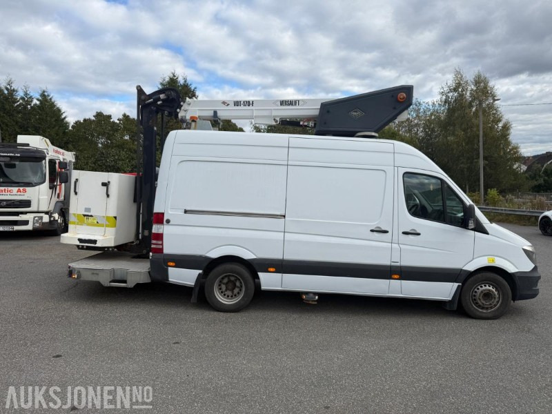 2015 Mercedes-Benz Sprinter liftbil - ny EU. - Vazdušna platforma montirana na kamion: slika 2 2015 Mercedes-Benz Sprinter liftbil - ny EU. - Vazdušna platforma montirana na kamion: slika 2