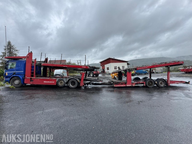 2015 Scania P 450 biltransport med henger / EU-godkjent - Kamion za prevoz automobila: slika 2 2015 Scania P 450 biltransport med henger / EU-godkjent - Kamion za prevoz automobila: slika 2