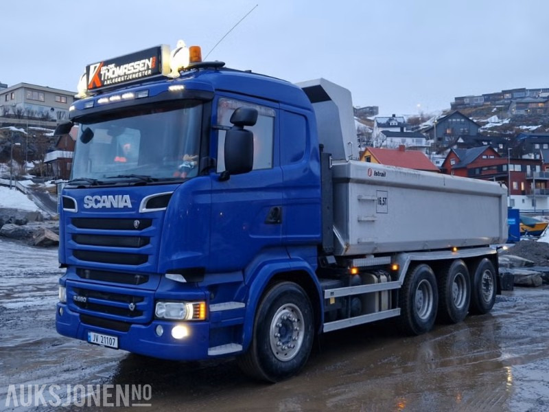 2015 Scania R580 Tippbil - Euro6 - 8X4 - 483 000km - Istovarivač: slika 1 2015 Scania R580 Tippbil - Euro6 - 8X4 - 483 000km - Istovarivač: slika 1