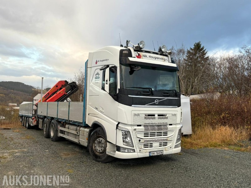 2015 VOLVO FH540 6x2 KRANBIL med Palfinger PK16502 - Kamion sa dizalicom: slika 3 2015 VOLVO FH540 6x2 KRANBIL med Palfinger PK16502 - Kamion sa dizalicom: slika 3
