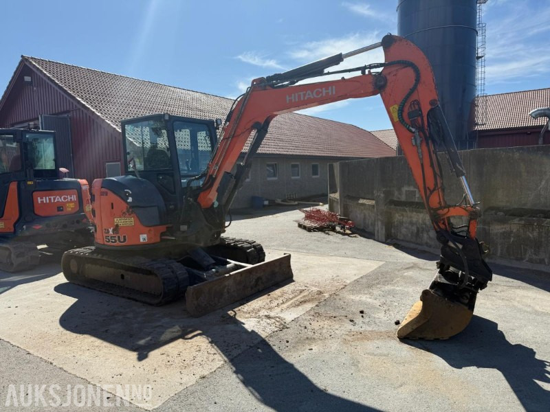 2016 Hitachi ZX55U-5A BELTEGRAVER- SERVICEHISTORIKK. - Bager: slika 3 2016 Hitachi ZX55U-5A BELTEGRAVER- SERVICEHISTORIKK. - Bager: slika 3