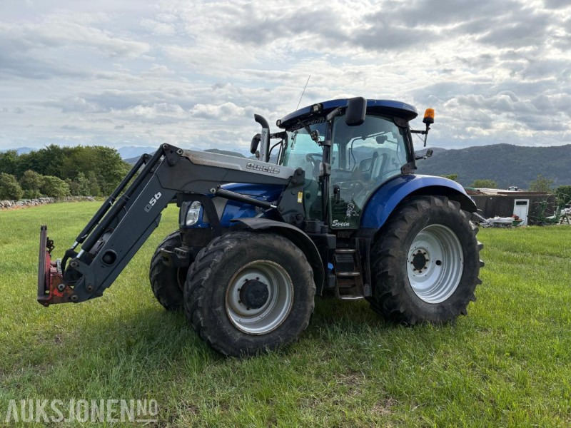 2016 New Holland T6.160 AC 50kmt med frontlaster - Traktor: slika 3 2016 New Holland T6.160 AC 50kmt med frontlaster - Traktor: slika 3
