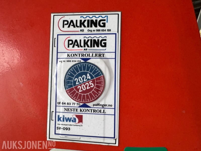 2016 Palfinger PK9001 EH kollikran med 10-70 konsoll. 4 hydrauliske utskyt. - Kamion sa dizalicom: slika 4 2016 Palfinger PK9001 EH kollikran med 10-70 konsoll. 4 hydrauliske utskyt. - Kamion sa dizalicom: slika 4