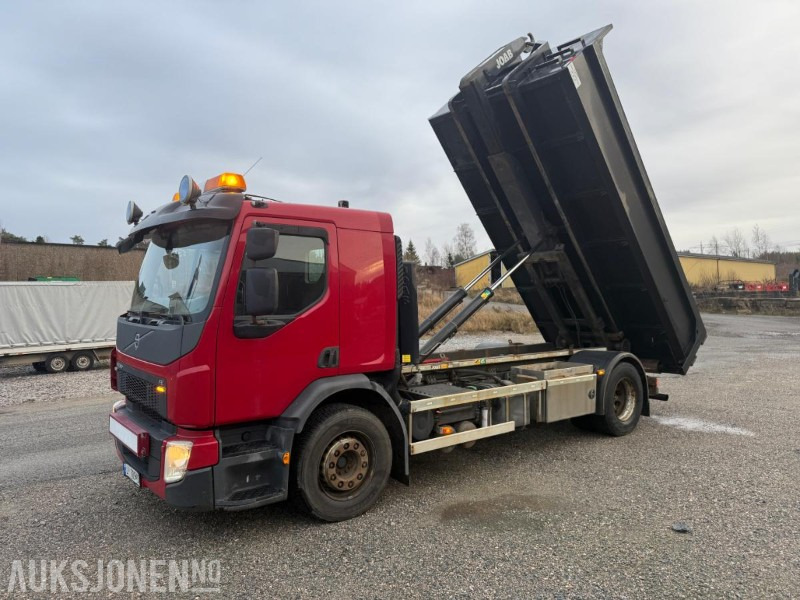 2016 Volvo FE 320 4X2 KROKBIL M/10 KUBIKKS GRUSKASSE - JOABKROK - SERVICEHISTORIKK. - Kamion sa hidrauličnom kukom: slika 1 2016 Volvo FE 320 4X2 KROKBIL M/10 KUBIKKS GRUSKASSE - JOABKROK - SERVICEHISTORIKK. - Kamion sa hidrauličnom kukom: slika 1