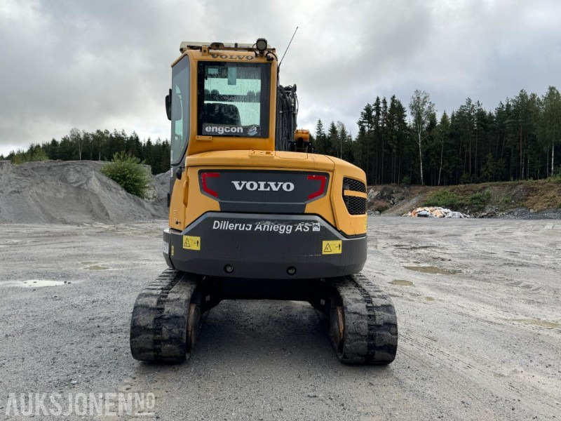 2016 Volvo ecr58d beltegraver 4301t, tiltrotator, pusseskuff,steinskuff - Mini bager: slika 5 2016 Volvo ecr58d beltegraver 4301t, tiltrotator, pusseskuff,steinskuff - Mini bager: slika 5