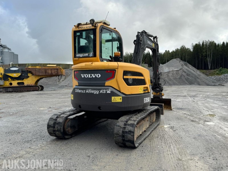 2016 Volvo ecr58d beltegraver 4301t, tiltrotator, pusseskuff,steinskuff - Mini bager: slika 4 2016 Volvo ecr58d beltegraver 4301t, tiltrotator, pusseskuff,steinskuff - Mini bager: slika 4